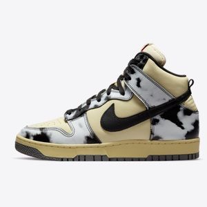 BRAND NEW Nike Dunk High acid wash tye die effect